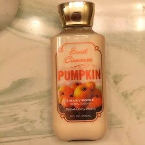 Sweet. Cinnamon pumpkin lotion